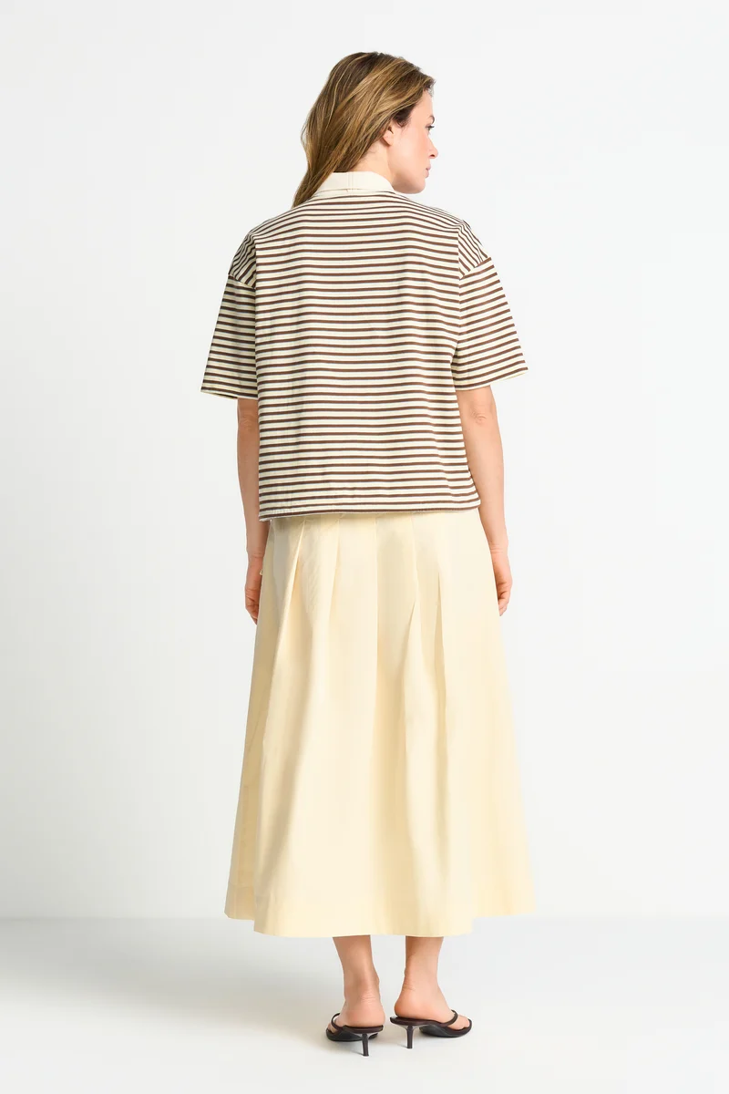 Polo Shirt with Drawstring