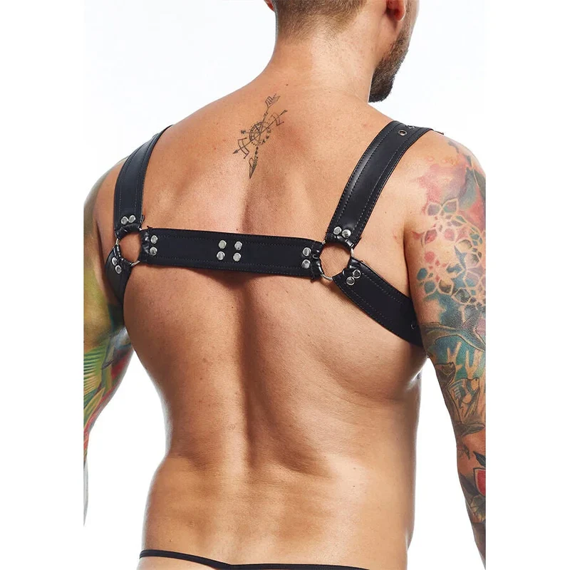 MOB - DNGEON SCHWARZER HARNESS-GÜRTEL, ONE SIZE