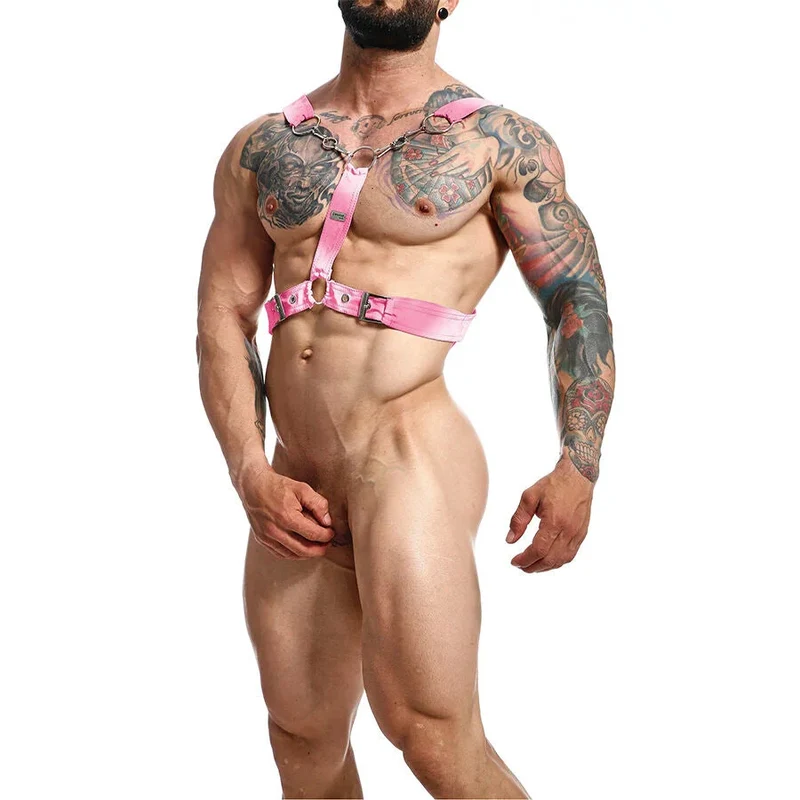 MOB - DNGEON PINK CHAIN HARNESS ONE SIZE