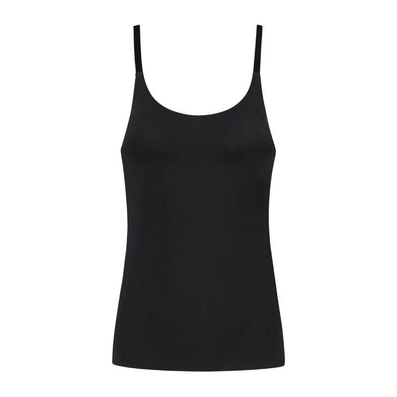ByeBra – Formgebende Unterwäsche (Starker Halt) Formgebendes Tanktop Schwarz