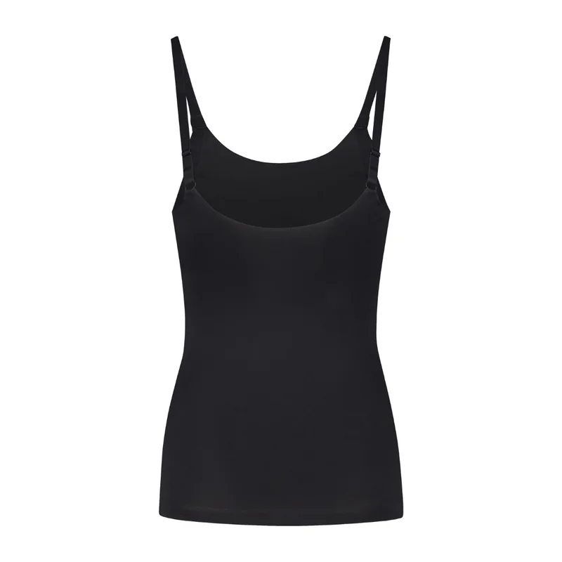 ByeBra – Formgebende Unterwäsche (Starker Halt) Formgebendes Tanktop Schwarz