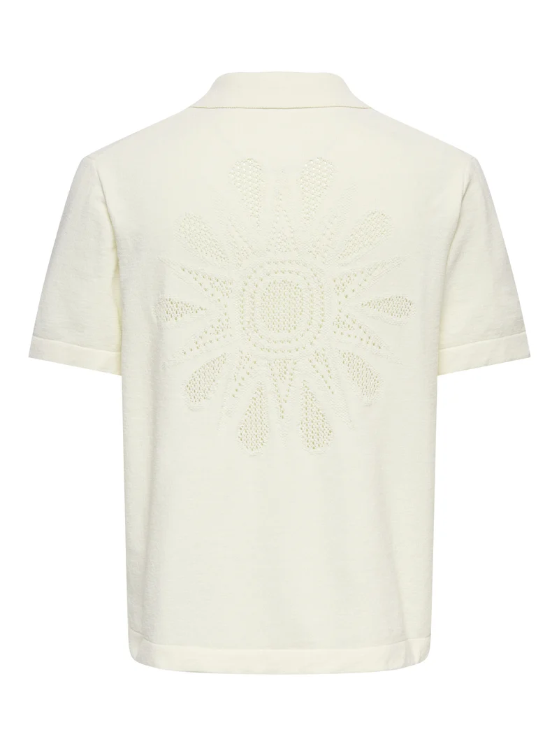 ONSJAM LIFE REG SS SHIRT KNIT