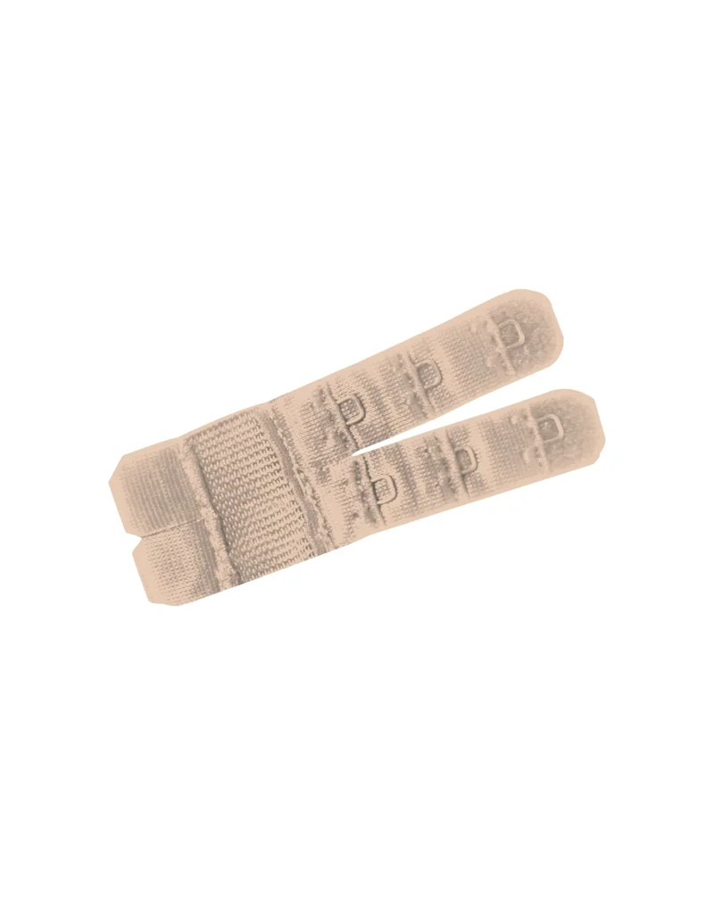 ByeBra – BH-Verlängerungen mit 2 Haken, Beige, Schwarz & Weiß
