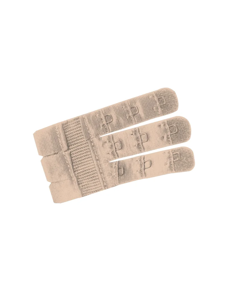 ByeBra – BH-Verlängerungen mit 3 Haken, Beige, Schwarz & Weiß