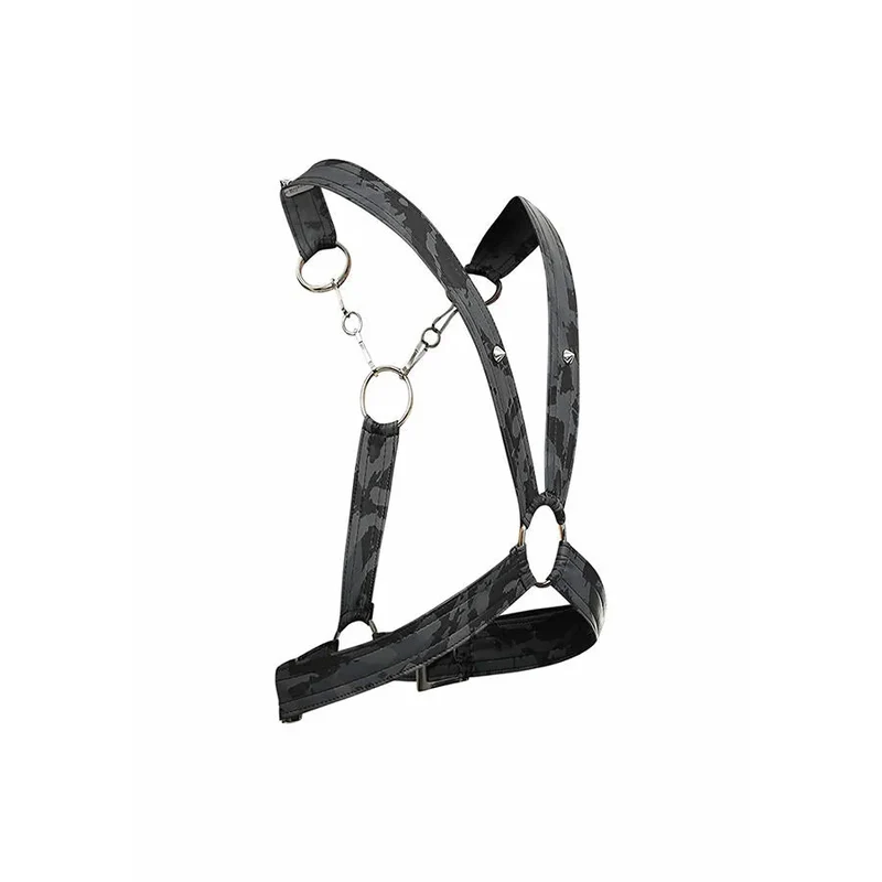 MOB - DNGEON SILBERNES HARNESS MIT KETTEN ONE SIZE