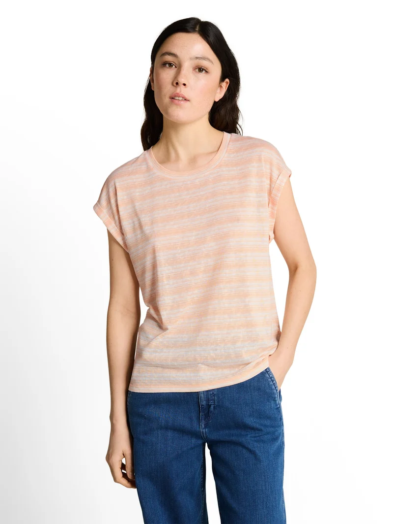 T-Shirt mit Streifenmuster