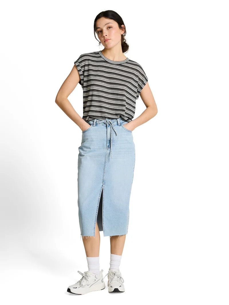 T-Shirt mit Streifenmuster