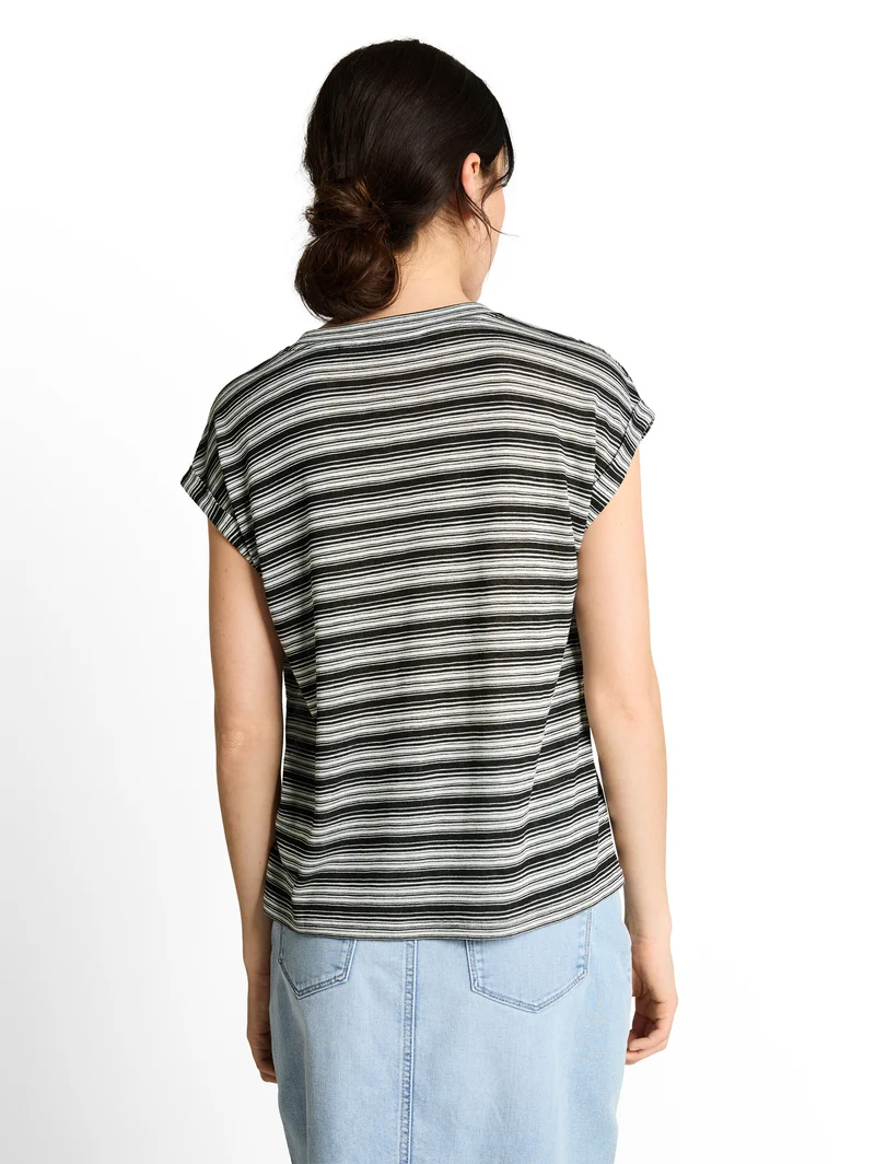 T-Shirt mit Streifenmuster