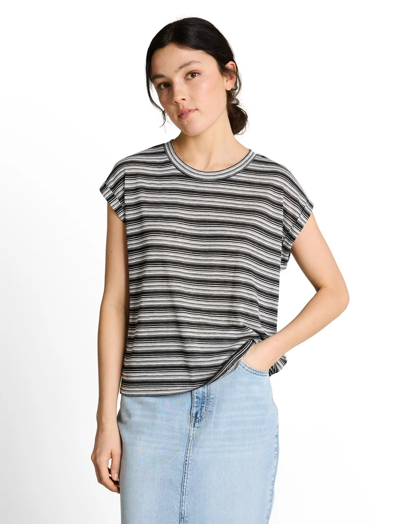 T-Shirt mit Streifenmuster