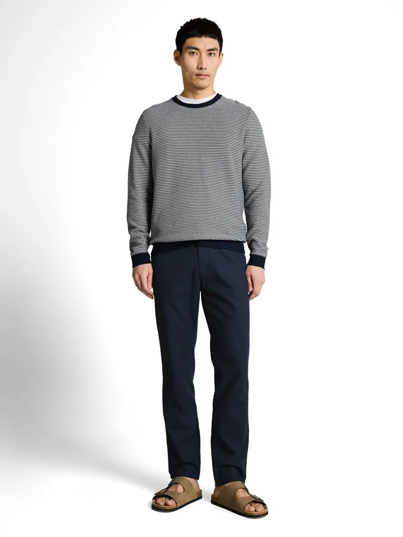 TTREGULAR Chino Hose mit Leinenanteil