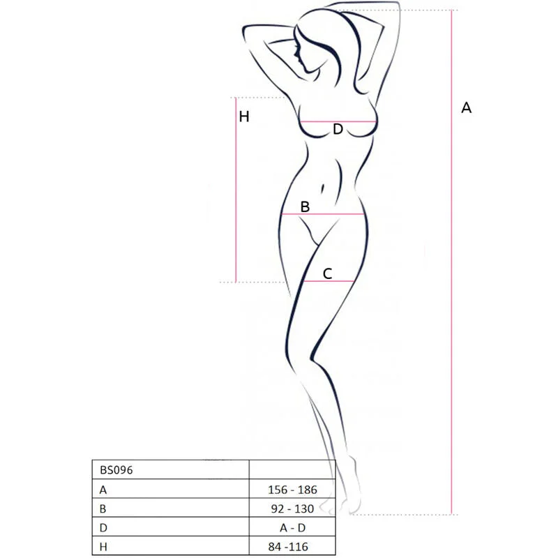 PASSION - BS096 - BODYSTOCKING - EINE GRÖSSE