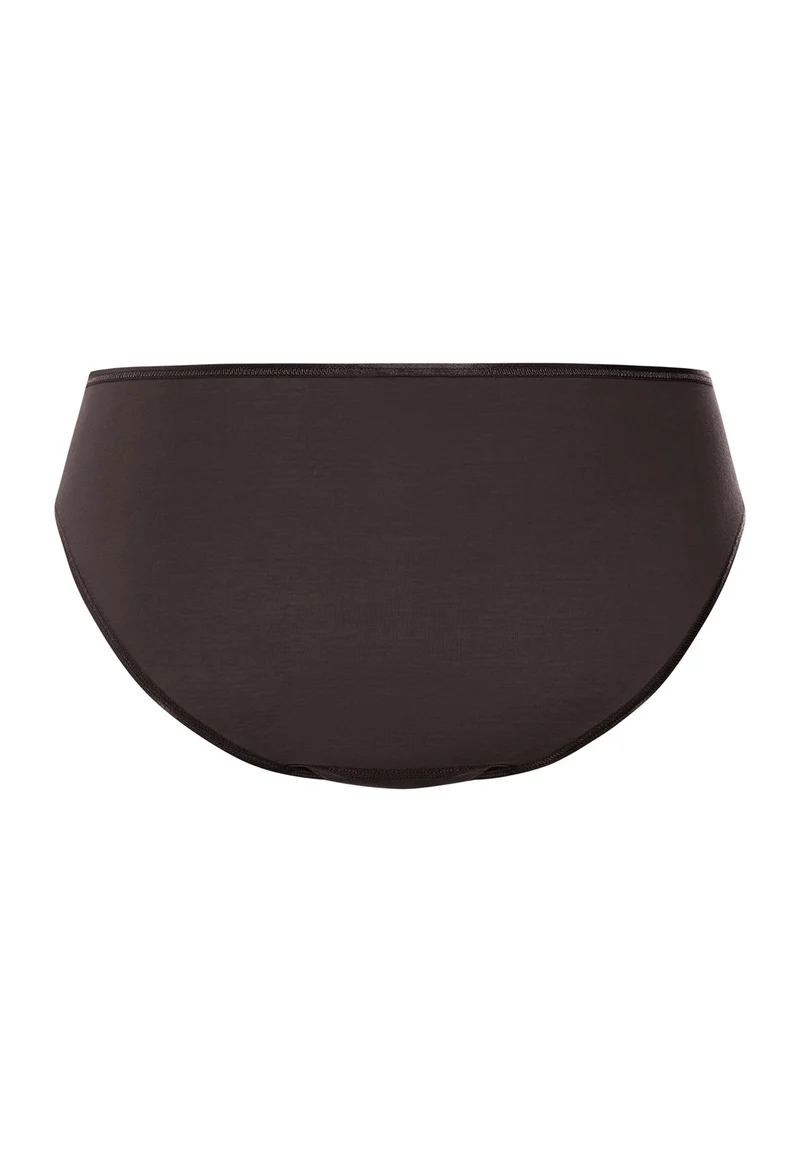 Cotton Seamless Midi Briefs | dark mocha 071626-072185