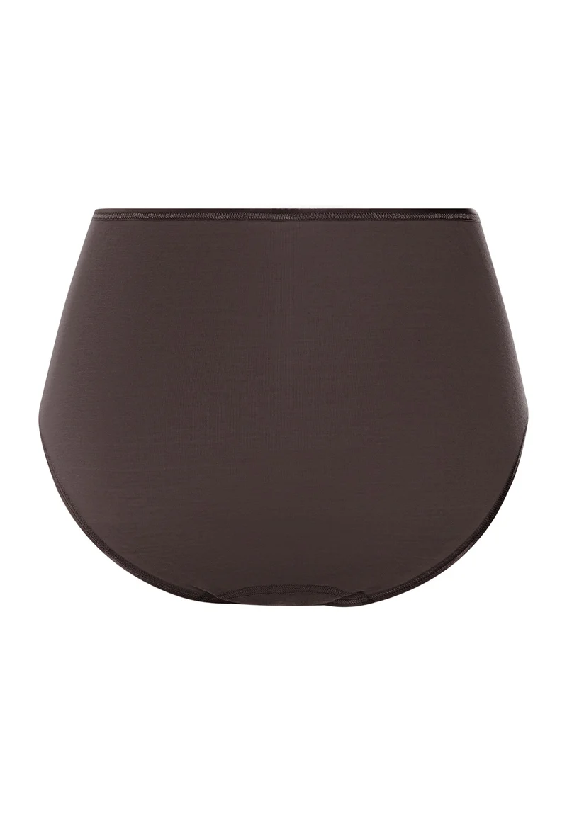 Cotton Seamless Maxi Briefs | dark mocha 071625-072185