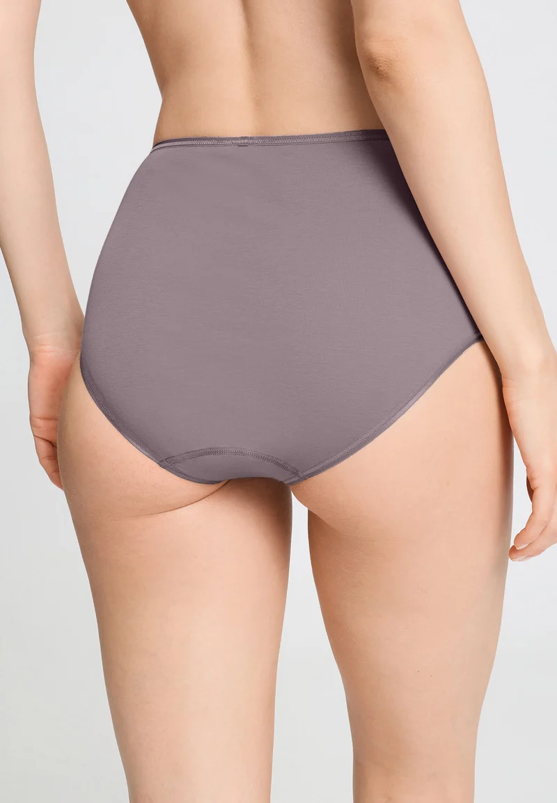 Cotton Seamless Maxi Briefs | stormy rose 071625-072467
