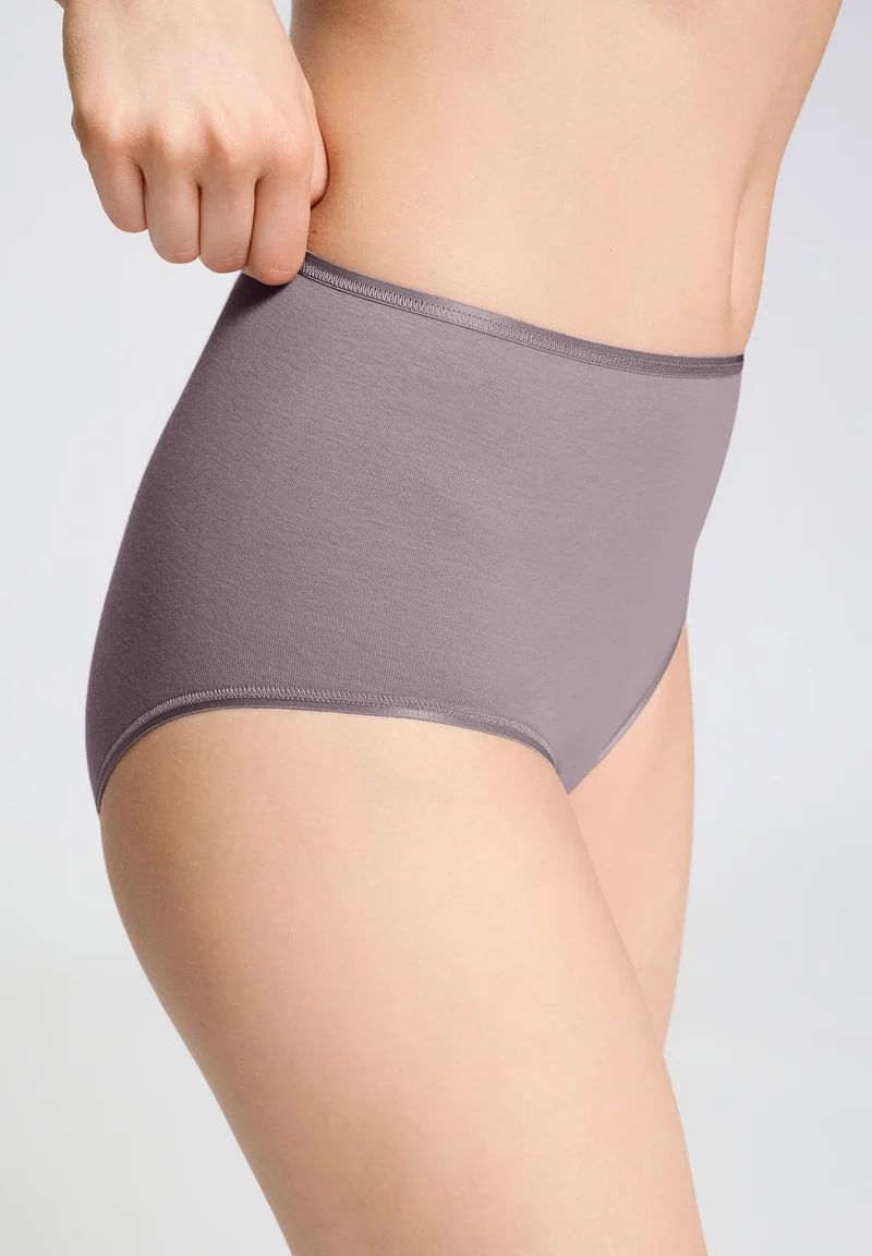 Cotton Seamless Maxi Briefs | stormy rose 071625-072467