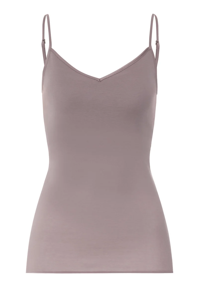 Cotton Seamless Padded Spaghetti Top | stormy rose 071605-072467