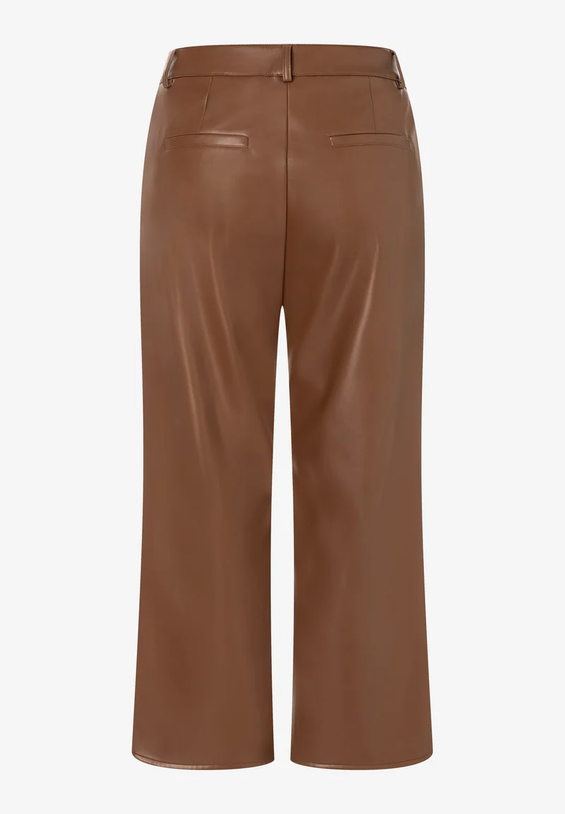 Culotte in Lederoptik