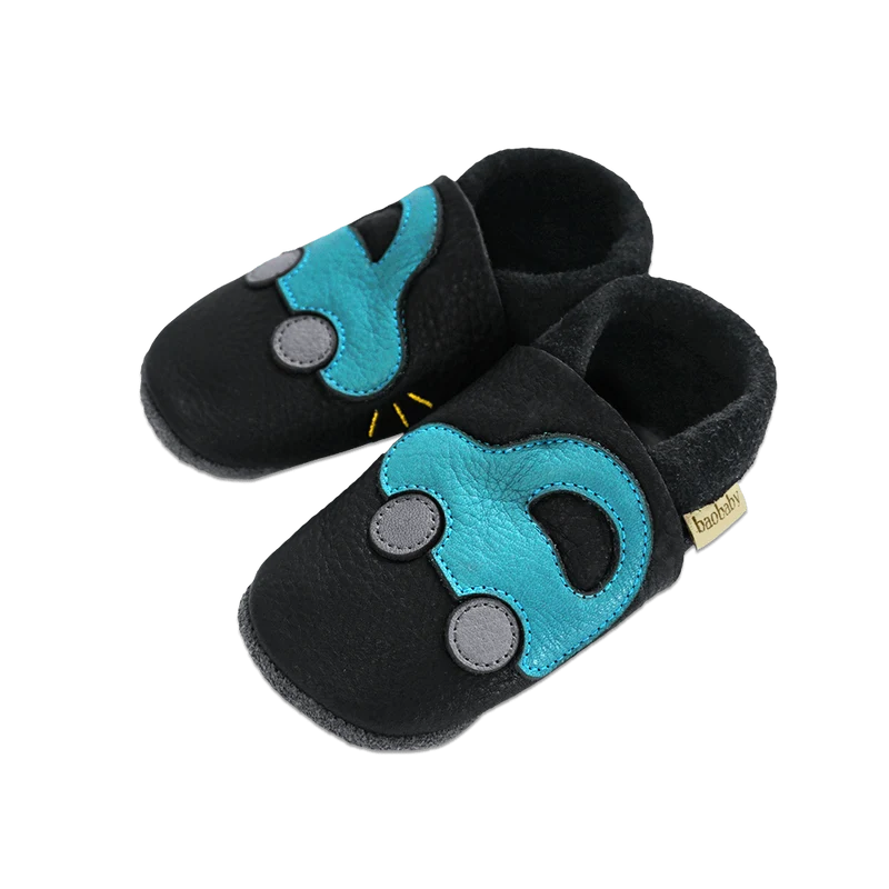 Baobaby Classic Babyschuhe - Buggy Schwarz S