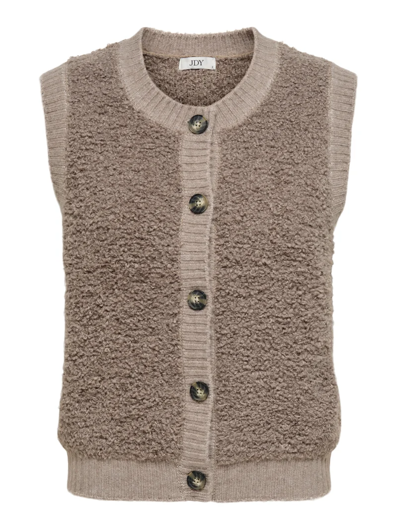 JDYEIRA LIFE S/L ON BUTTON VEST KNT NOOS