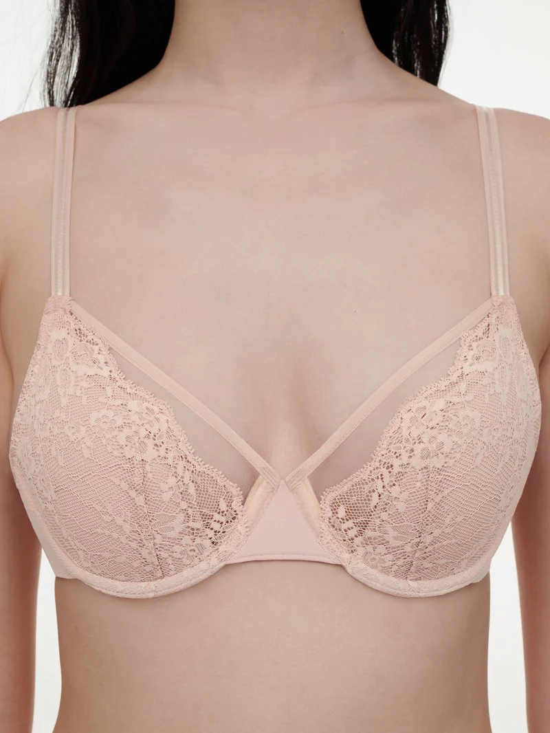 Chantelle - Crush Plunge Spacer-BH, dunkles Rosa