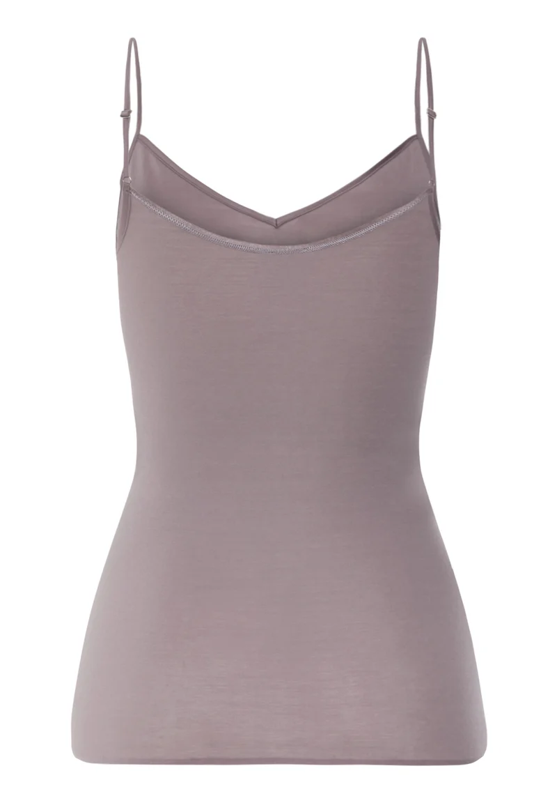 Cotton Seamless Spaghetti Top | stormy rose 071601-072467