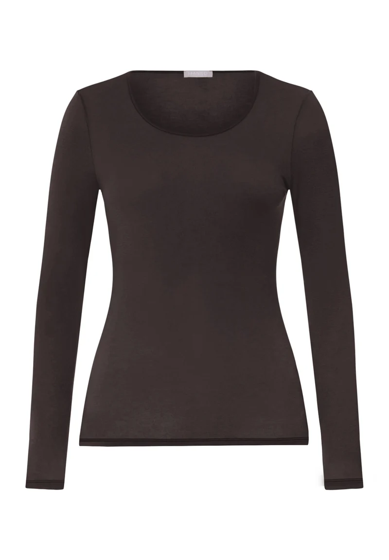 Ultralight Wool L/SLV Shirt | dark mocha 071596-072185