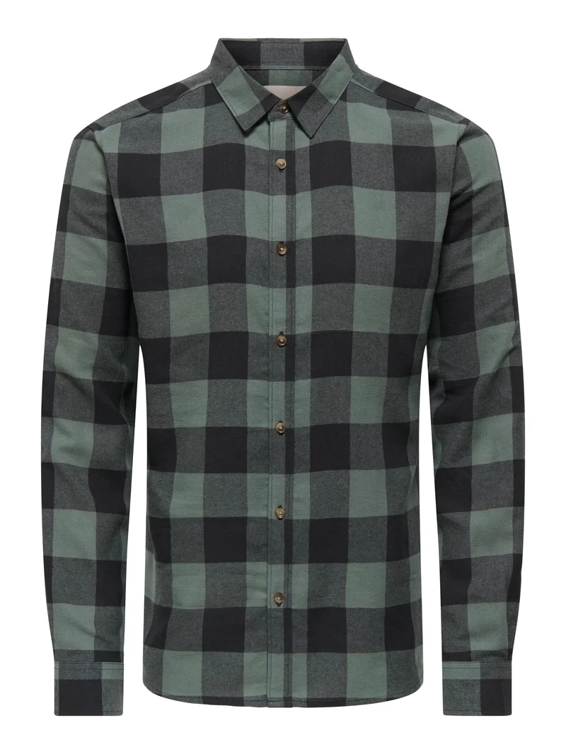 ONSGUDMUND LS CHECKED SHIRT NOOS
