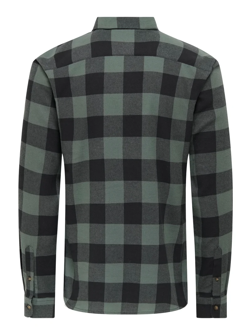 ONSGUDMUND LS CHECKED SHIRT NOOS