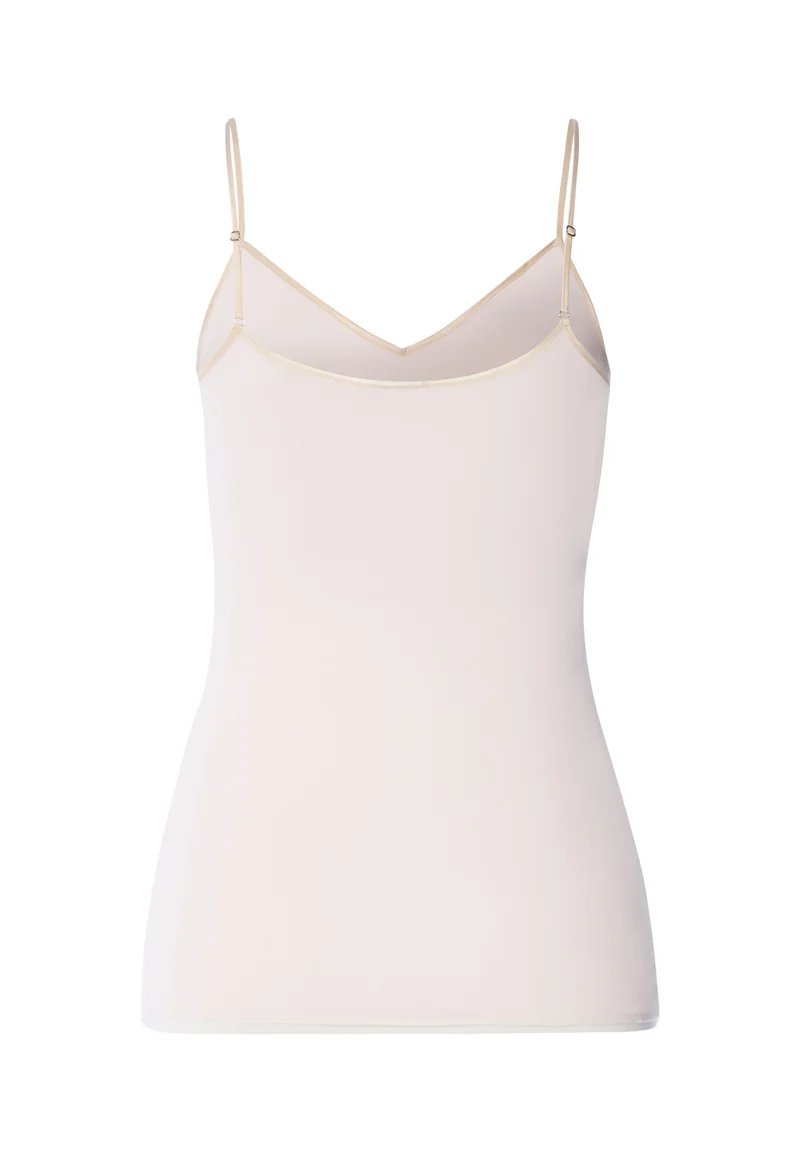 Cotton Seamless Spaghetti Top
