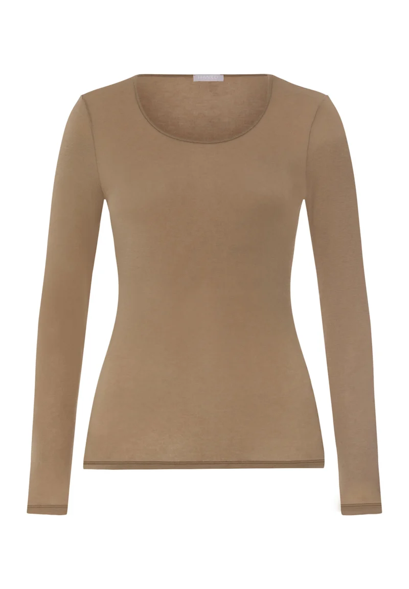 Ultralight Wool L/SLV Shirt | suede camel 071596-072825