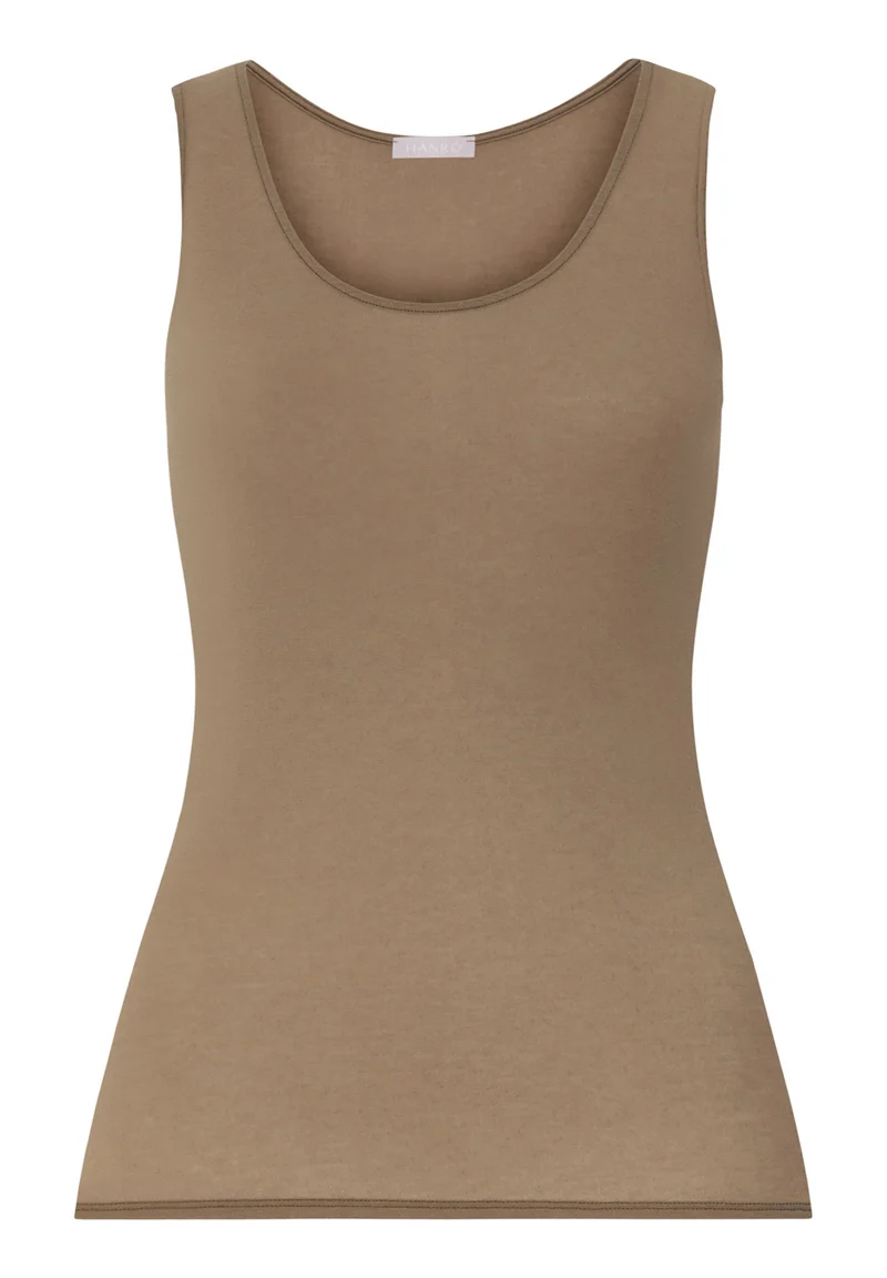 Ultralight Wool Tank Top | suede camel 071595-072825