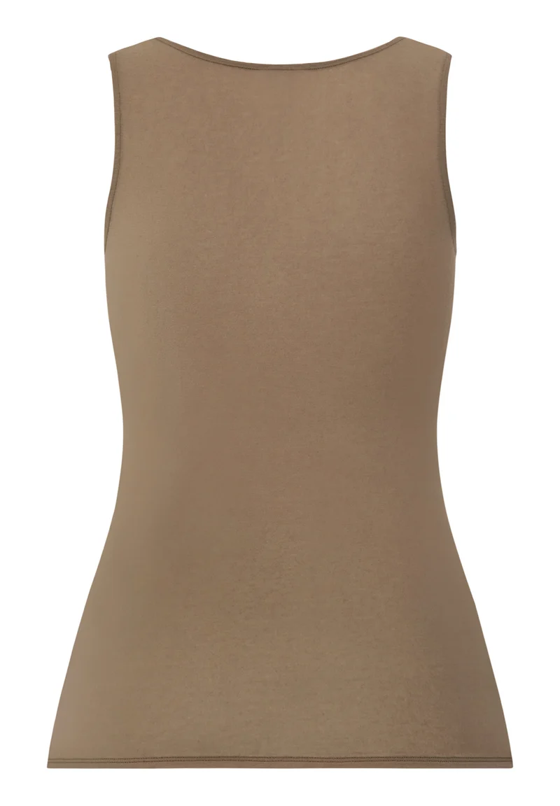 Ultralight Wool Tank Top | suede camel 071595-072825