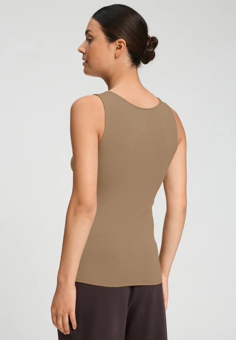 Ultralight Wool Tank Top | suede camel 071595-072825