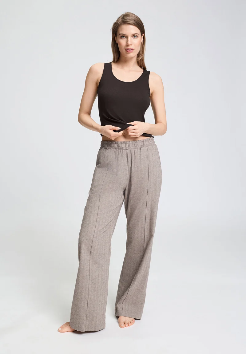 Ultralight Wool Tank Top | dark mocha 071595-072185