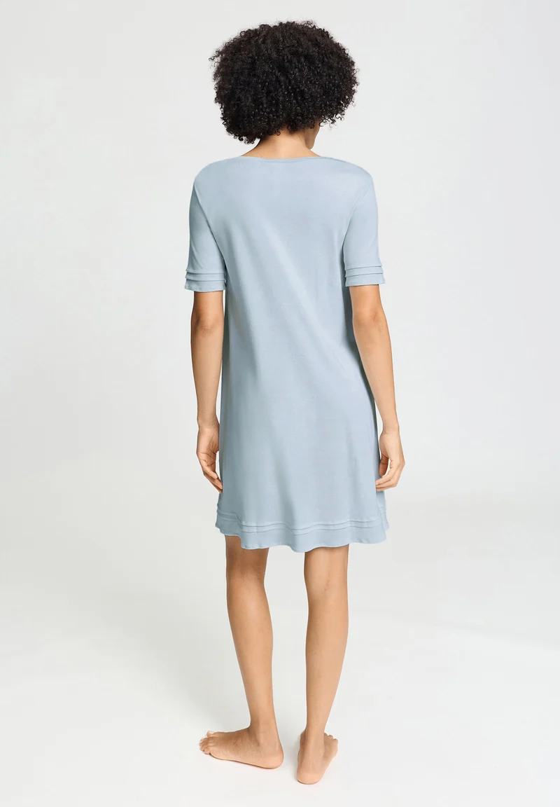 Pilar S/SLV Nightdress 95cm | pastel sky 074706-072582
