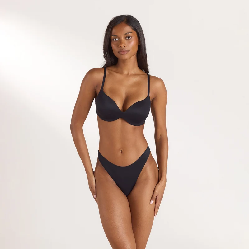 PillowSoft™ T-Shirt Bra - Black