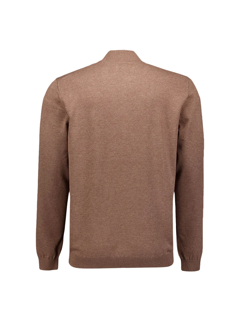 Pullover Half Zip Melange