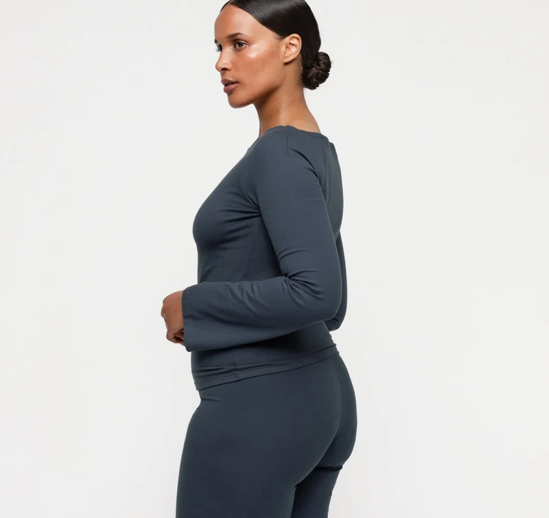 Core Boat Neck Long Sleeve