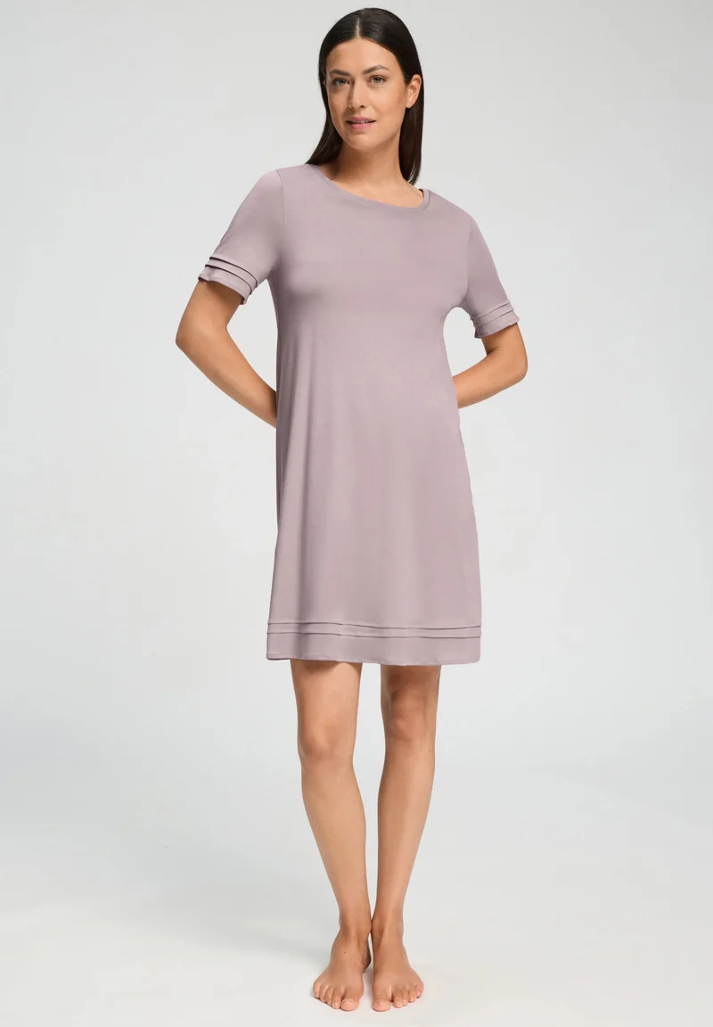 Pilar S/SLV Nightdress 95cm | stormy rose 074706-072467