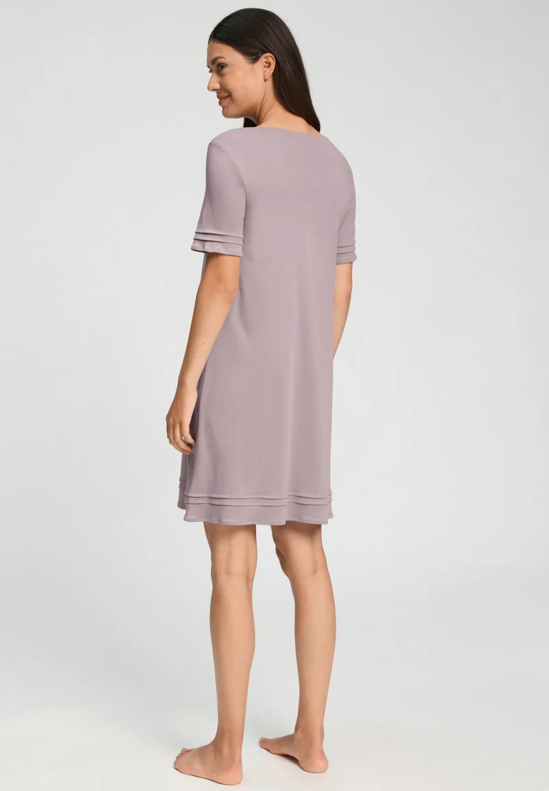 Pilar S/SLV Nightdress 95cm | stormy rose 074706-072467