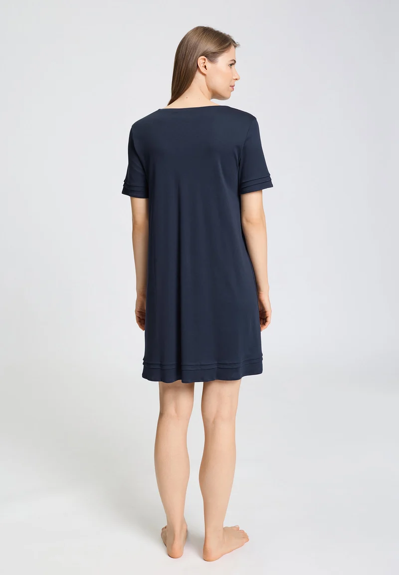 Pilar S/SLV Nightdress 95cm | deep navy 074706-071610