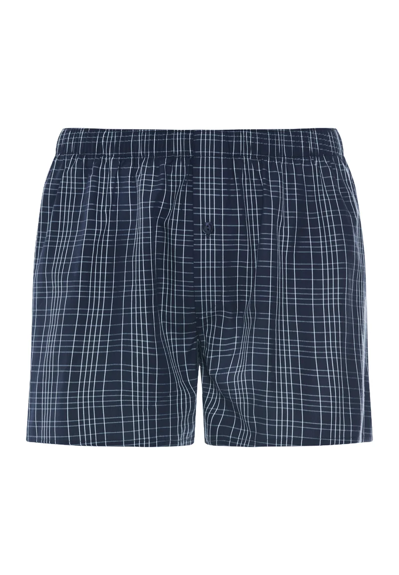 Fancy Woven Boxers | checked blue 074013-073131