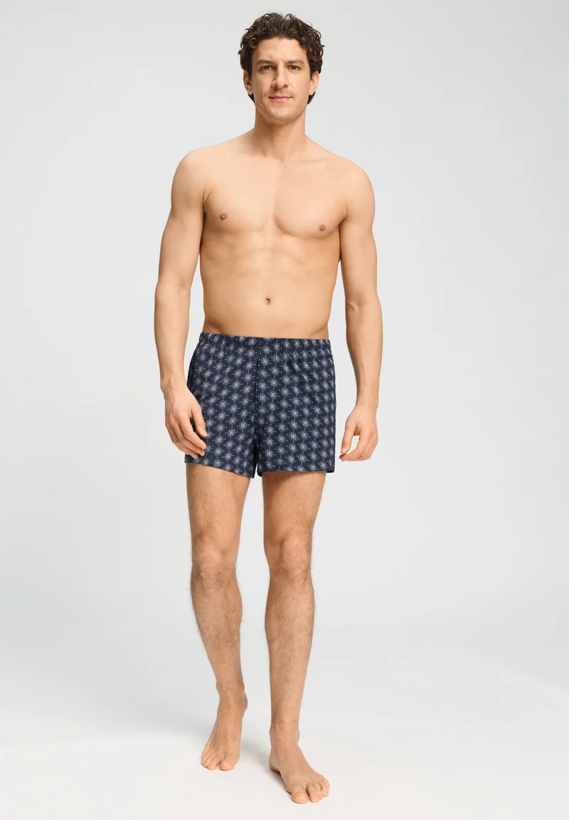 Cotton Sporty Boxers | celestial night 073507-073120