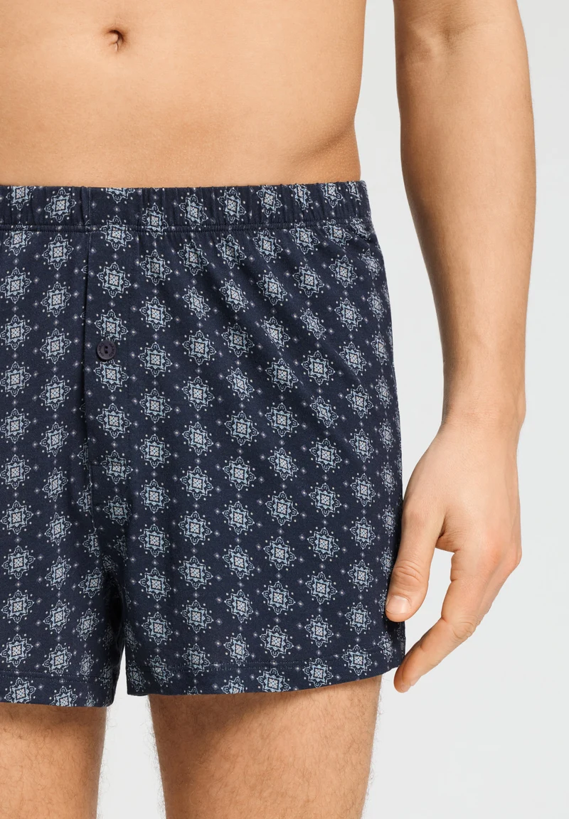 Cotton Sporty Boxers | celestial night 073507-073120
