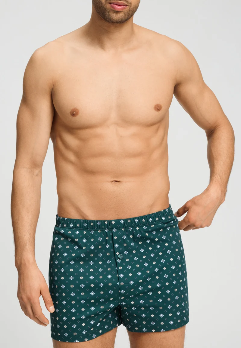Cotton Sporty Boxers | pisces garden 073506-073123