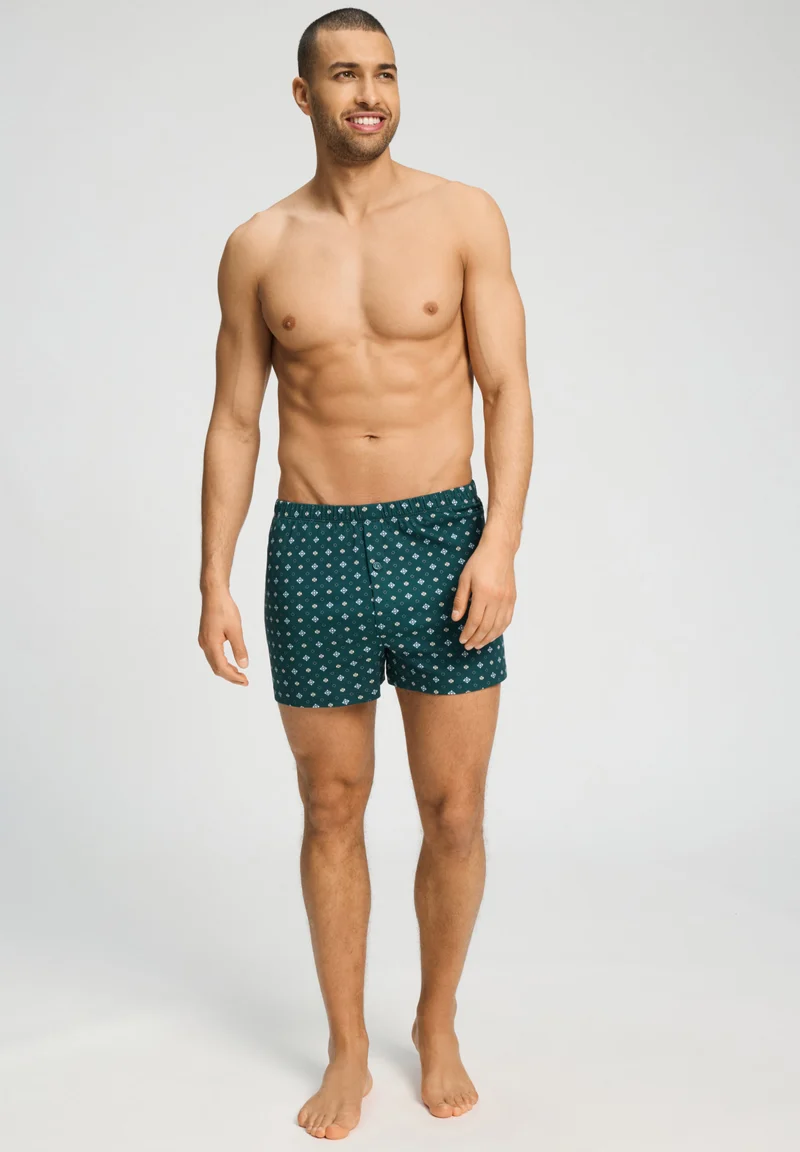 Cotton Sporty Boxers | pisces garden 073506-073123