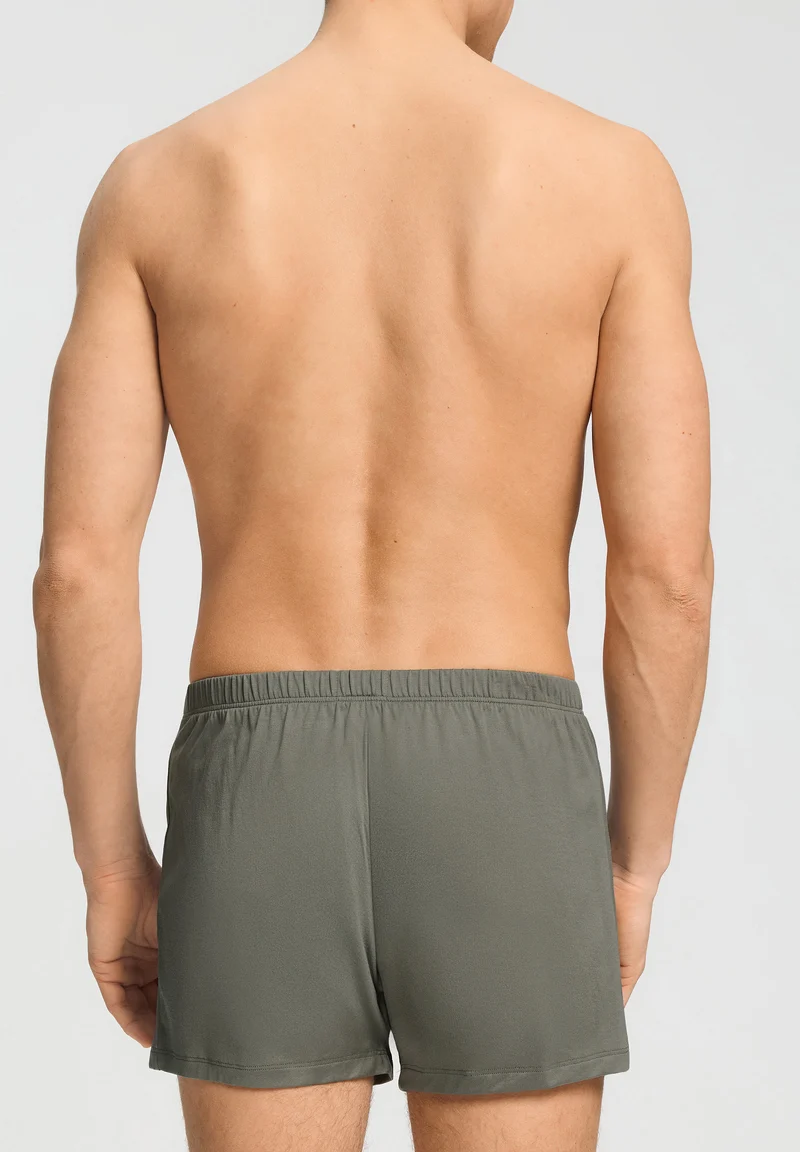 Cotton Sporty Boxers | smokey olive 073505-072789