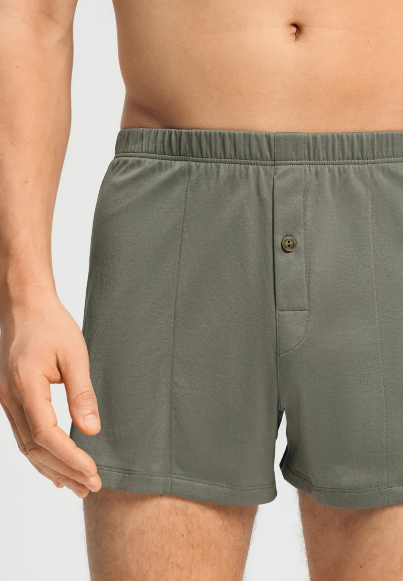 Cotton Sporty Boxers | smokey olive 073505-072789