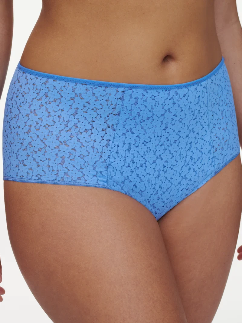 Chantelle EasyFeel - Norah High-Waisted Full Brief Antoinette Blue