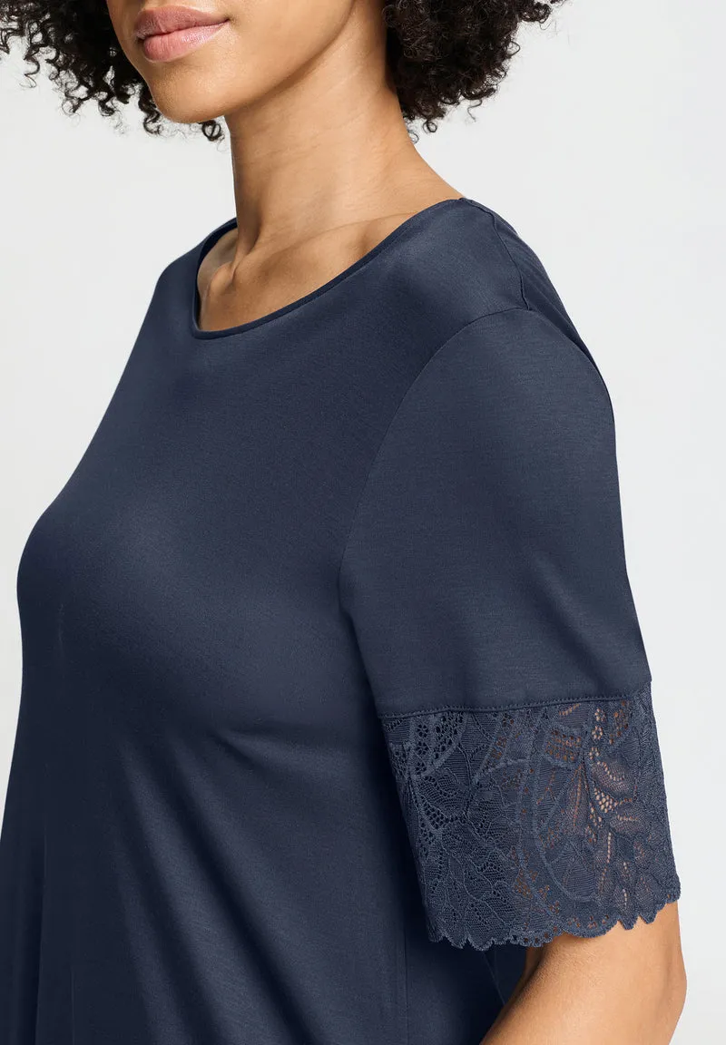 Azelia NW S/SLV Nightdress 95cm | deep navy 074702-071610